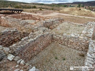 Yacimiento celtíbero de Tiermes y Hoz de Ligos;rutas x madrid romanico segoviano